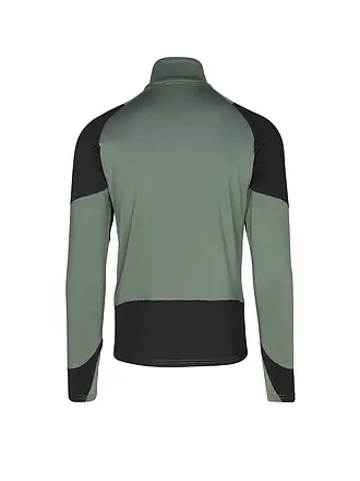 PHENIX | Zipshirt intimo da uomo | olive